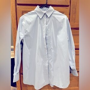 Women’s poplin button up top